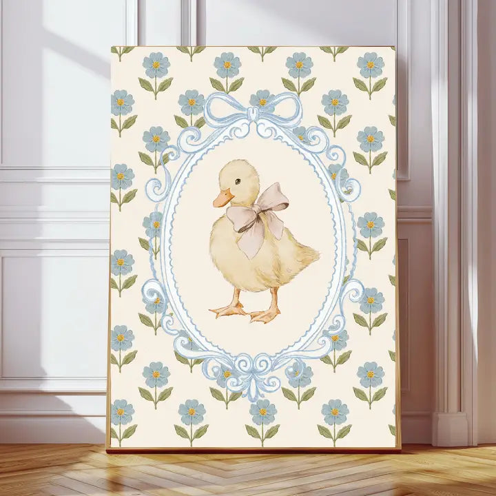 Kumo Art Prints - Vintage Duckling - Mabel & Fox