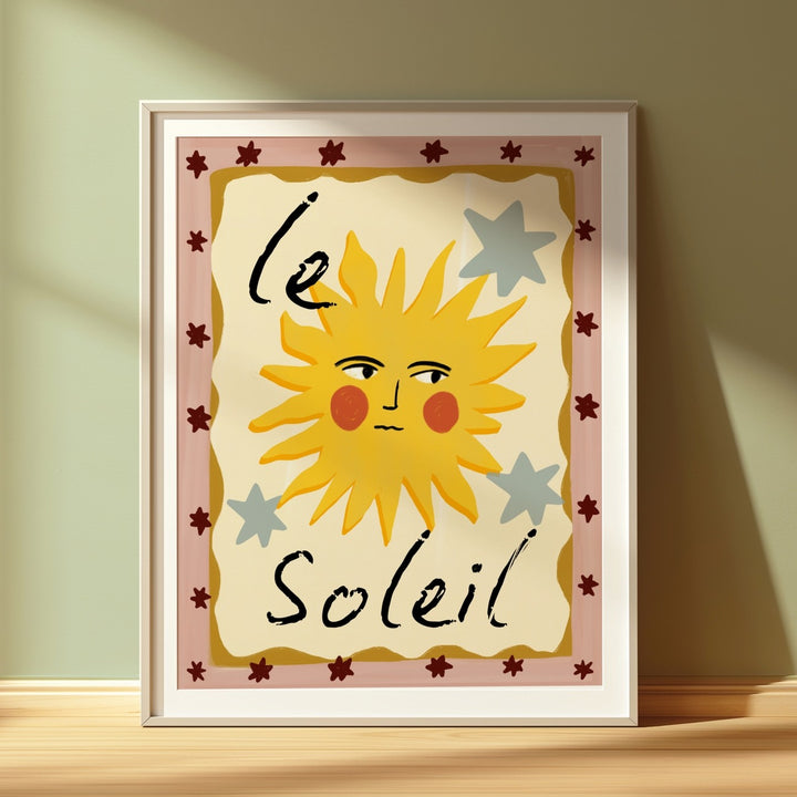 Lara & Kin - Art Print - La Soleil - Mabel & Fox