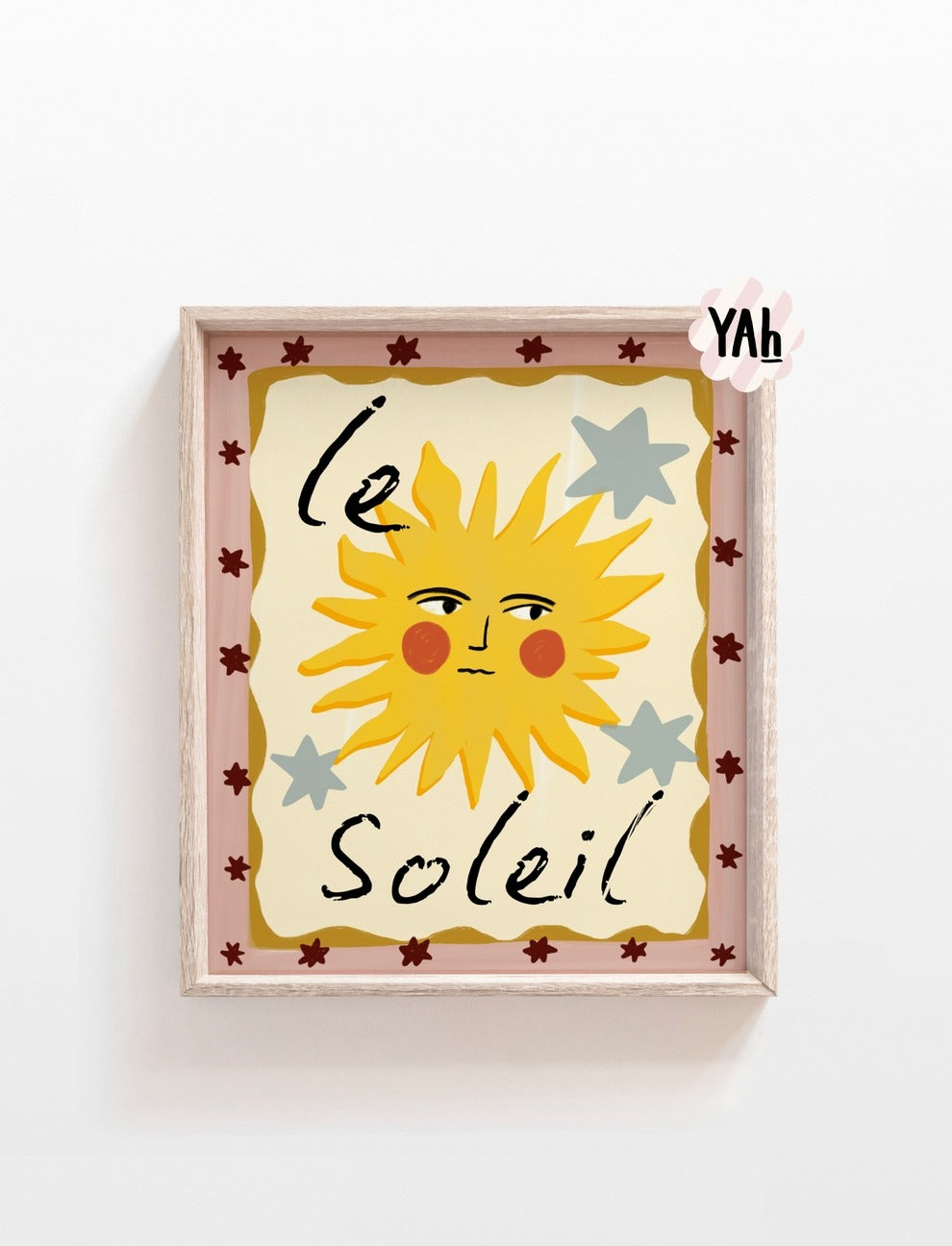 Lara & Kin - Art Print - La Soleil - Mabel & Fox