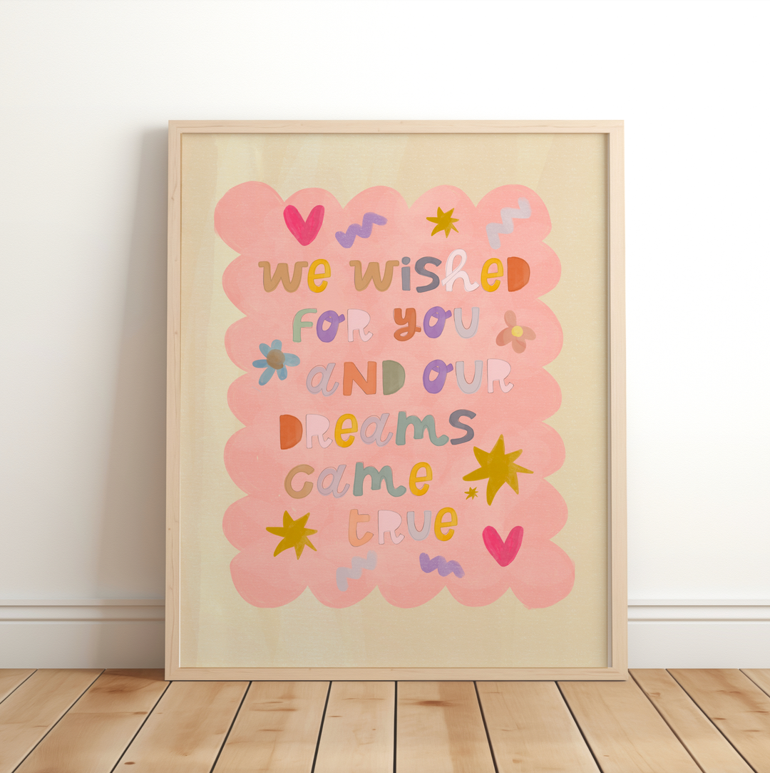 Lara & Kin - Art Print - We Wished For You - Mabel & Fox