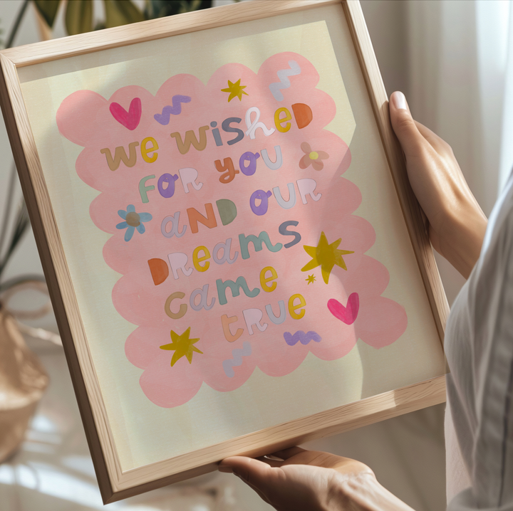 Lara & Kin - Art Print - We Wished For You - Mabel & Fox