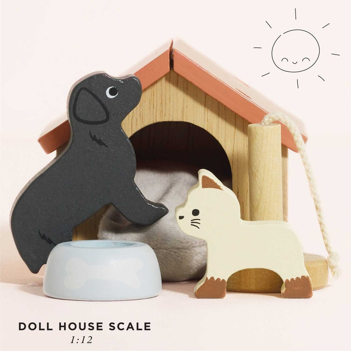 Le Toy Van – Dolls House Pet Set - Mabel & Fox