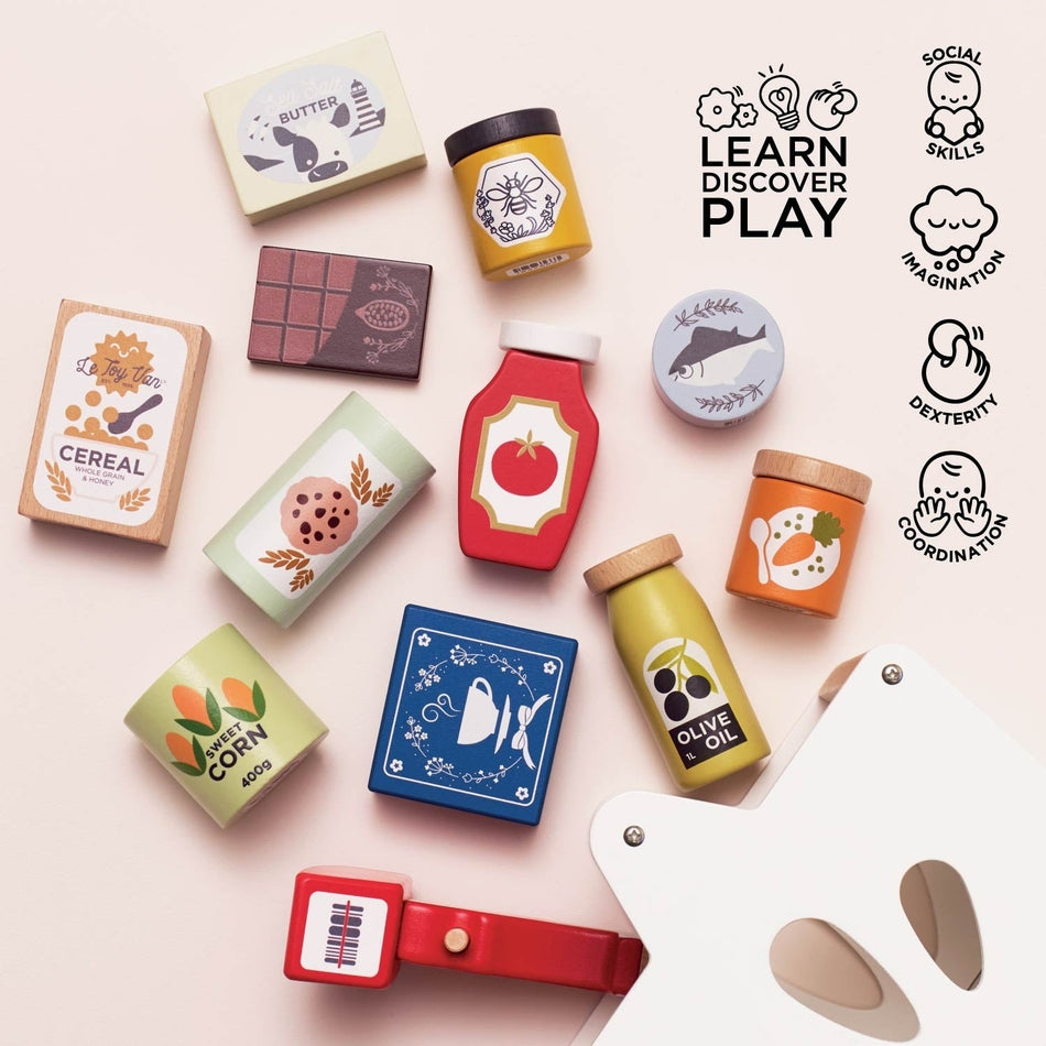 Le Toy Van – Groceries Set & Scanner - Mabel & Fox