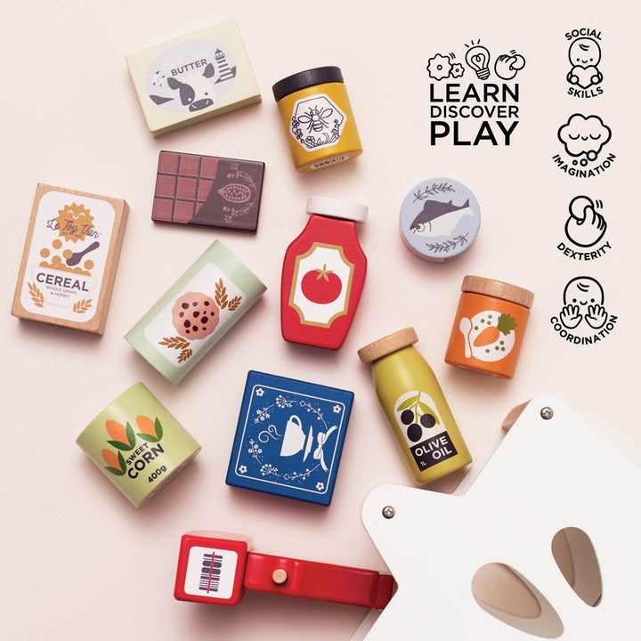 Le Toy Van – Groceries Set & Scanner - Mabel & Fox