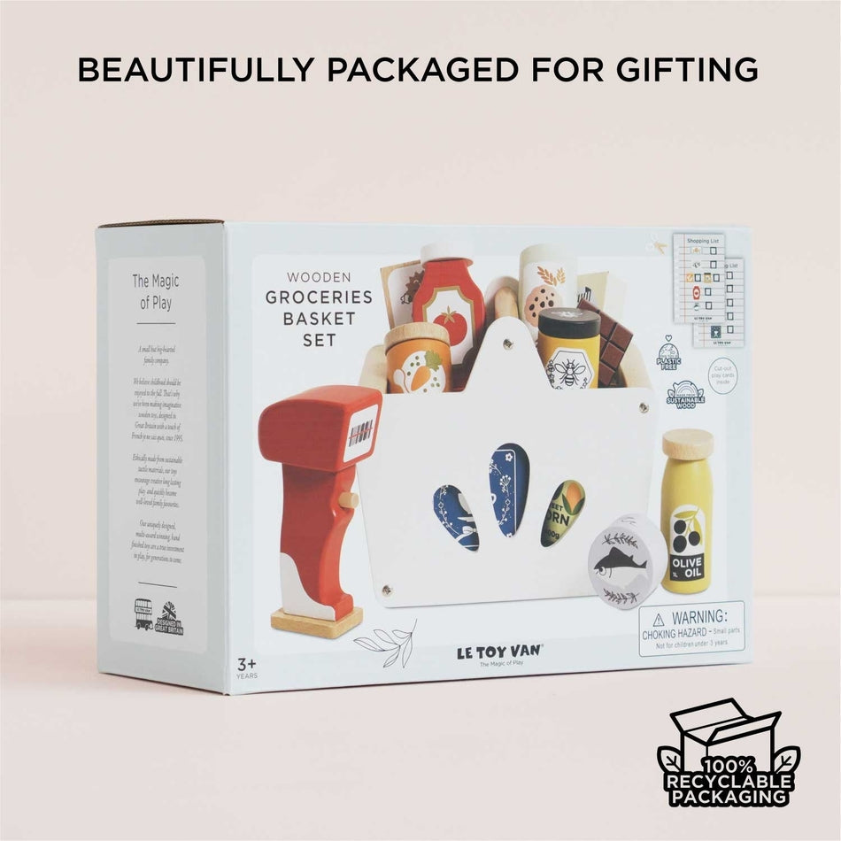 Le Toy Van – Groceries Set & Scanner - Mabel & Fox