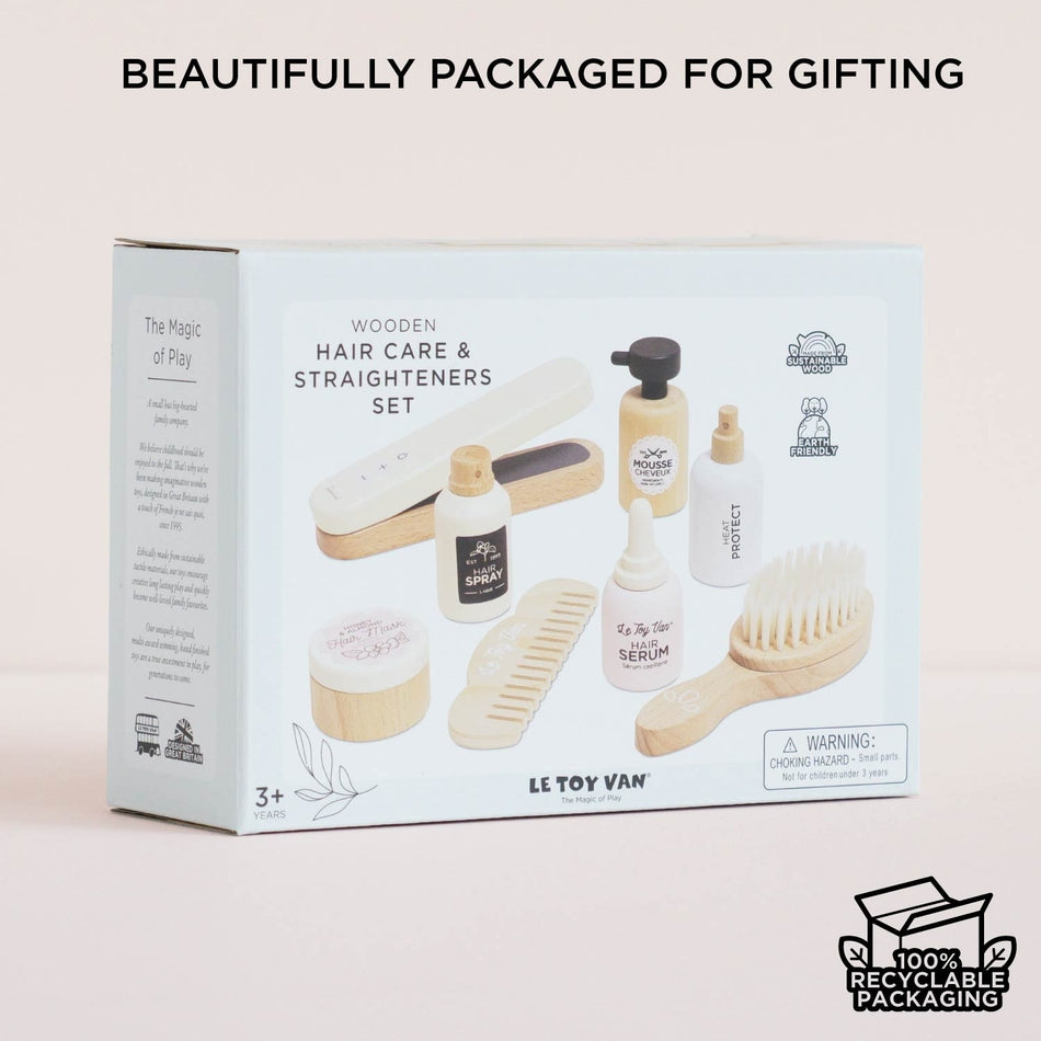 Le Toy Van – Hair Care & Straighteners Set - Mabel & Fox