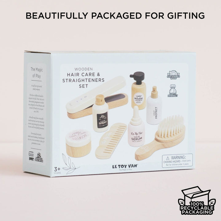Le Toy Van – Hair Care & Straighteners Set - Mabel & Fox