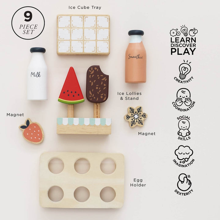 Le Toy Van – Kitchen Freestanding Fridge Freezer - Mabel & Fox