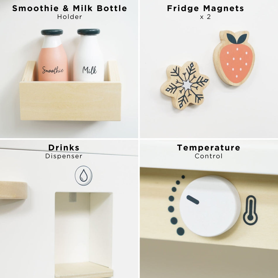Le Toy Van – Kitchen Freestanding Fridge Freezer - Mabel & Fox