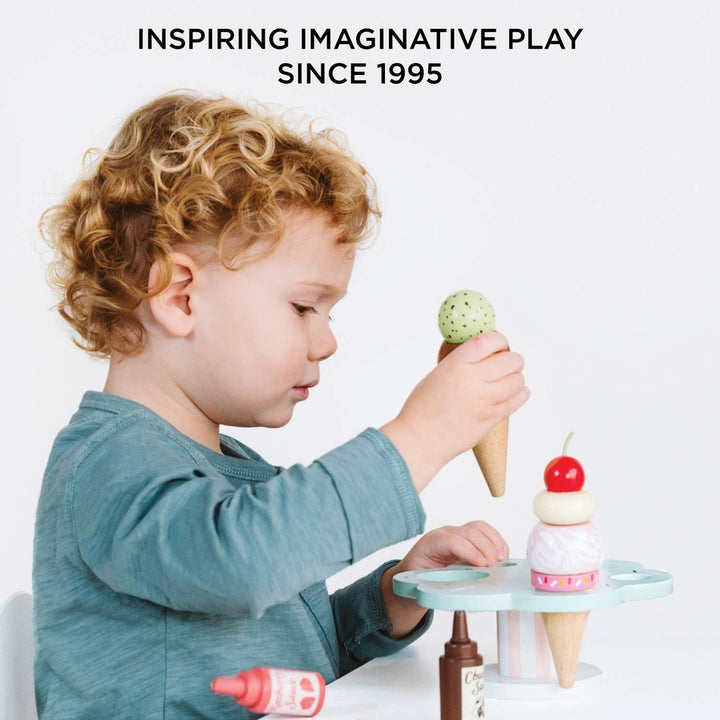 Le Toy Van – Wooden Ice Cream Stand & Toppings - Mabel & Fox