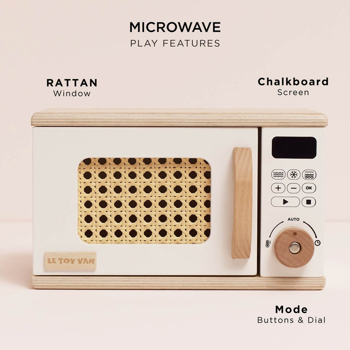 Le Toy Van – Wooden Microwave - Mabel & Fox