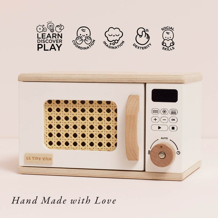 Le Toy Van – Wooden Microwave - Mabel & Fox
