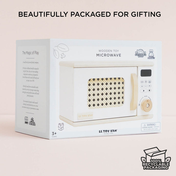 Le Toy Van – Wooden Microwave - Mabel & Fox