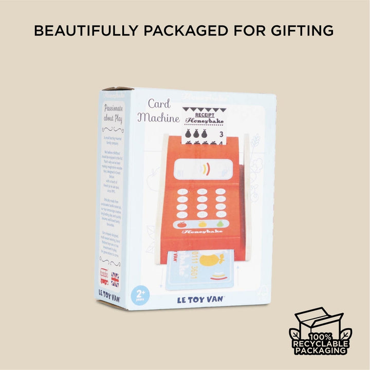 Le Toy Van – Wooden Shop Card Machine - Mabel & Fox