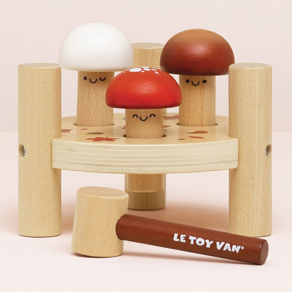Le Toy Van – Woodland Mushroom Hammer Game - Mabel & Fox