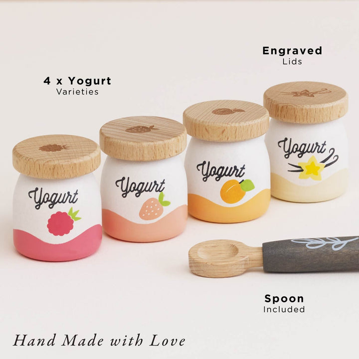 Le Toy Van – Yogurt Play Food Pack - Mabel & Fox