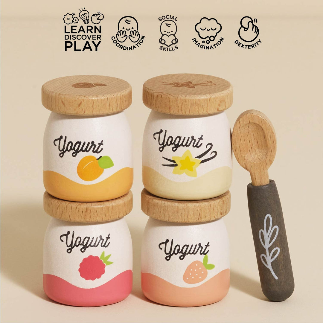 Le Toy Van – Yogurt Play Food Pack - Mabel & Fox