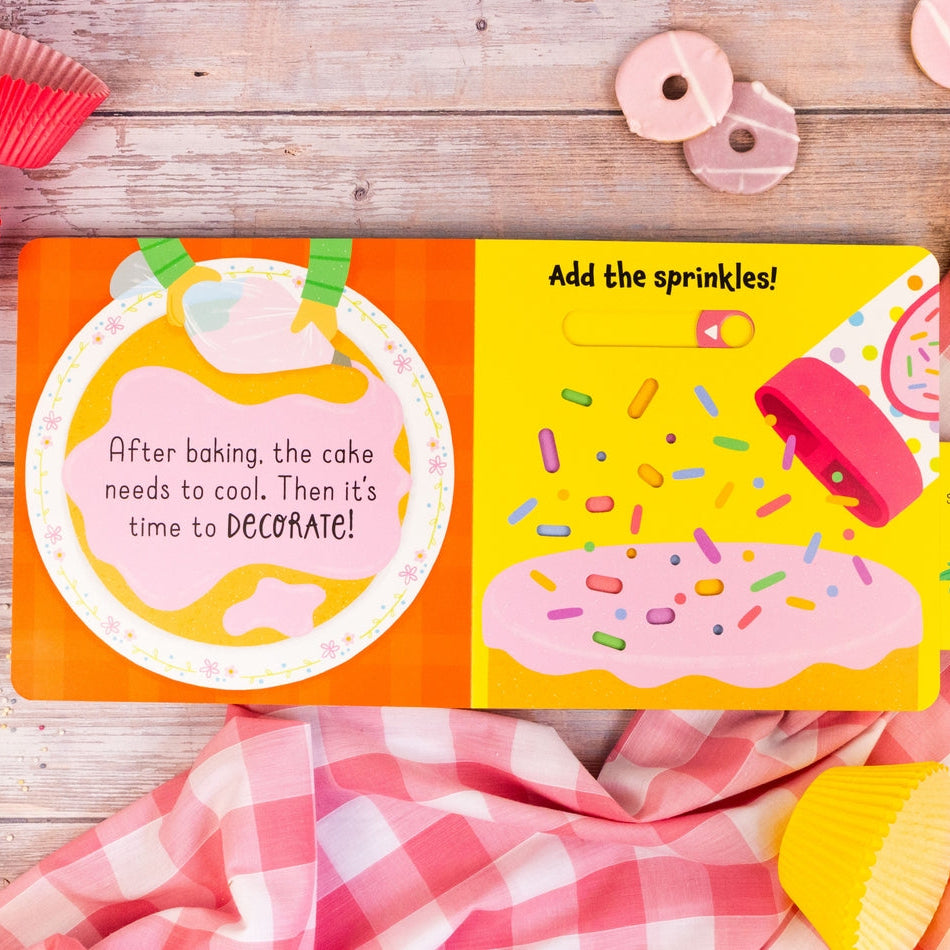Let’s Bake – A Sweet Slider Book – Interactive Board Book - Mabel & Fox