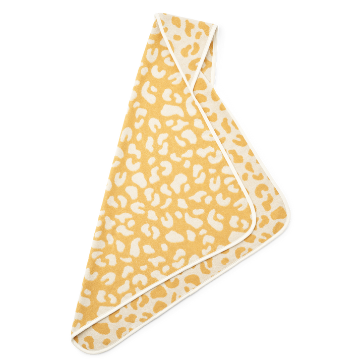 Liewood - Alba Yarn Dyed Hooded Baby Towel - Leo / Jojoba - Mabel & Fox