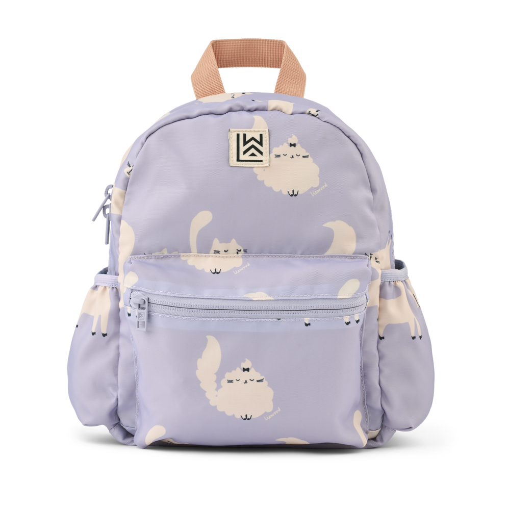 Liewood - Andreas Backpack - Cat / Warm lilac - Mabel & Fox
