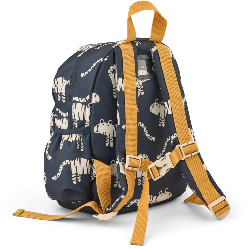 Liewood - Andreas Backpack - Tiger / Classic navy - Mabel & Fox