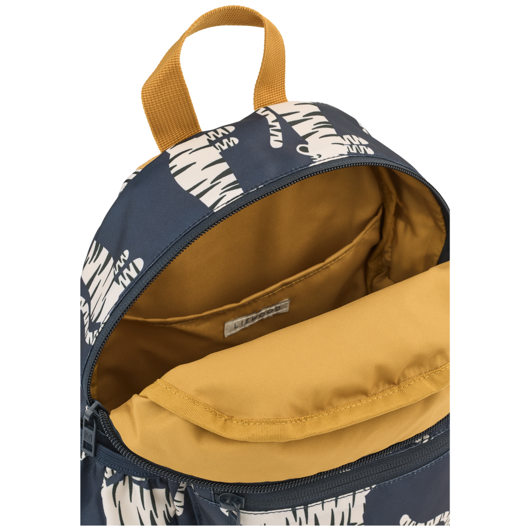 Liewood - Andreas Backpack - Tiger / Classic navy - Mabel & Fox