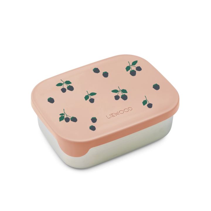 Liewood - Arthur Lunchbox - Berry / Pale Tuscany - Mabel & Fox