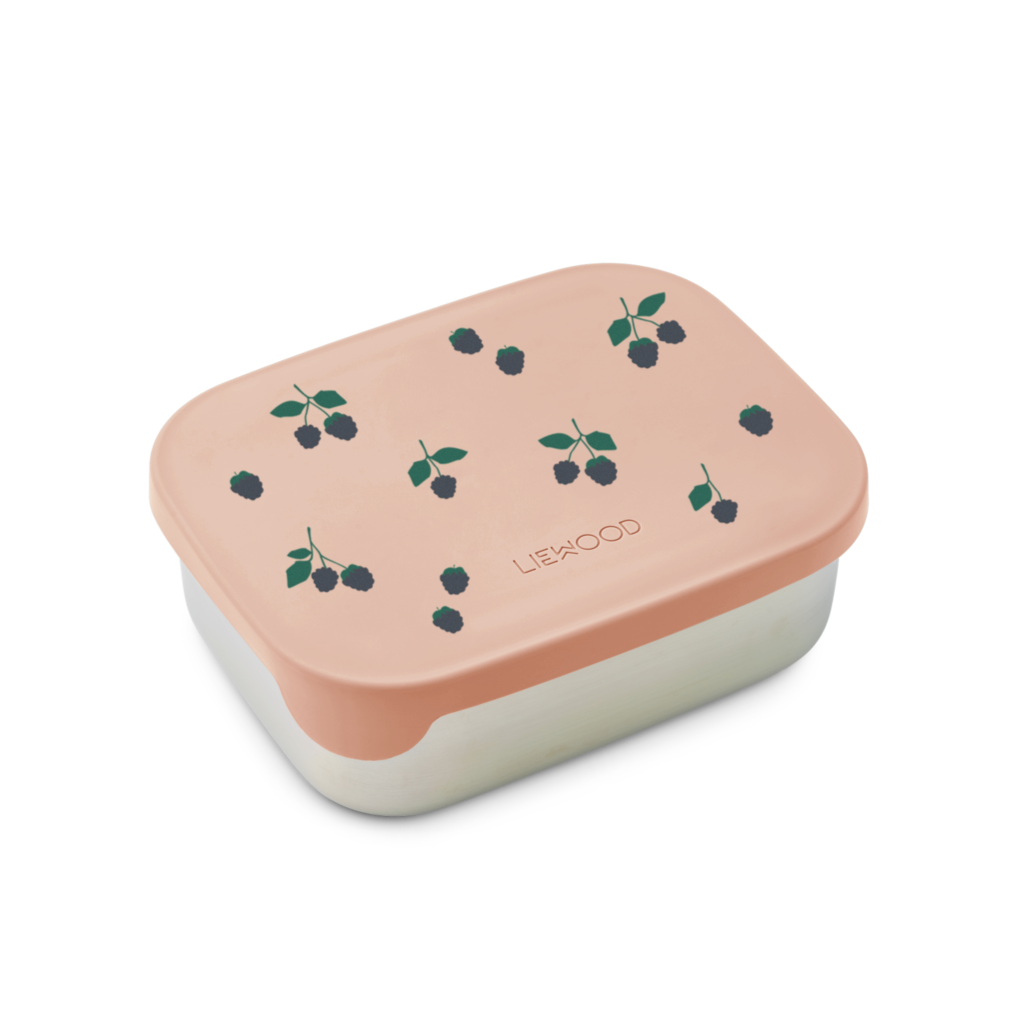 Liewood - Arthur Lunchbox - Berry / Pale Tuscany - Mabel & Fox