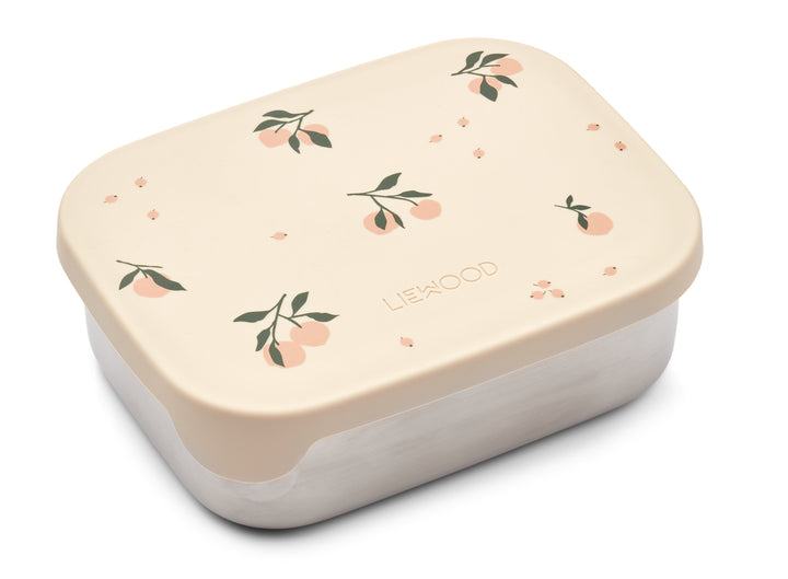 Liewood - Arthur Lunchbox - Peach / Sea Shell Mix - Mabel & Fox