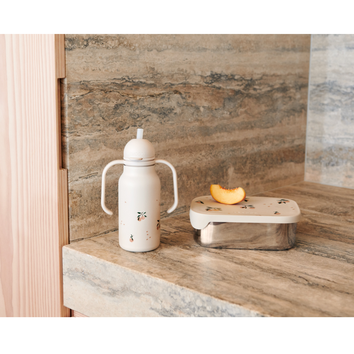 Liewood - Arthur Lunchbox - Peach / Sea Shell Mix - Mabel & Fox