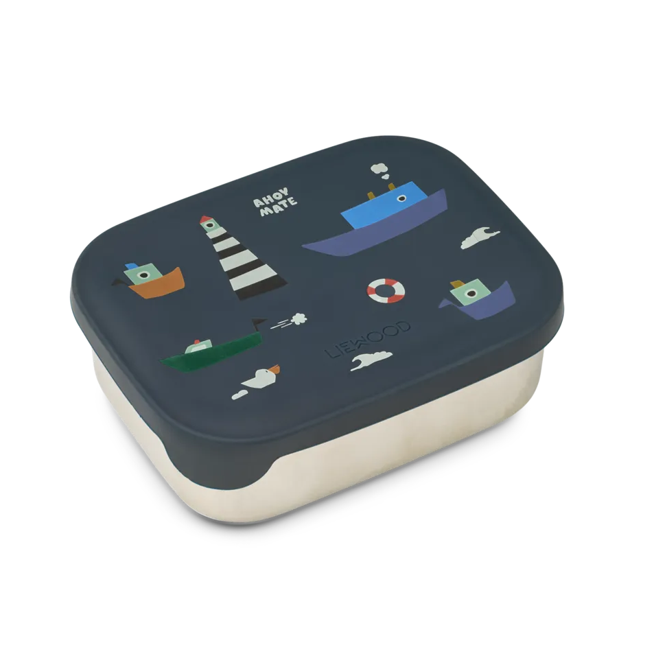 Liewood - Arthur Lunchbox - Sailing/Classic Navy - Mabel & Fox