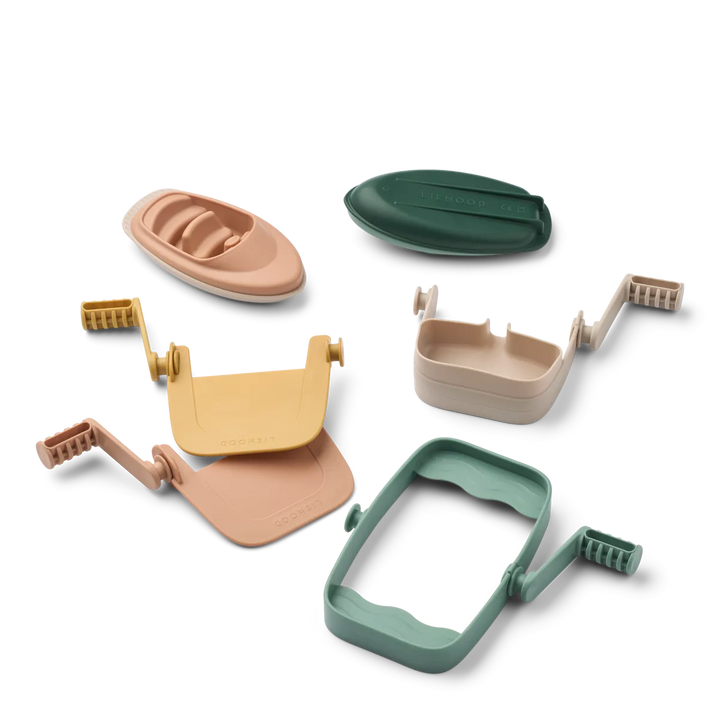 Liewood – Cassian Waterway – Beach Blue / Multi Mix - Mabel & Fox