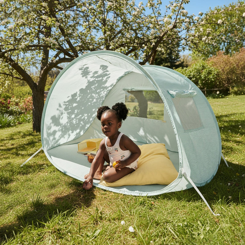 Liewood - Cassie Pop Up Tent - Peppermint / Creme de la Creme - Mabel & Fox