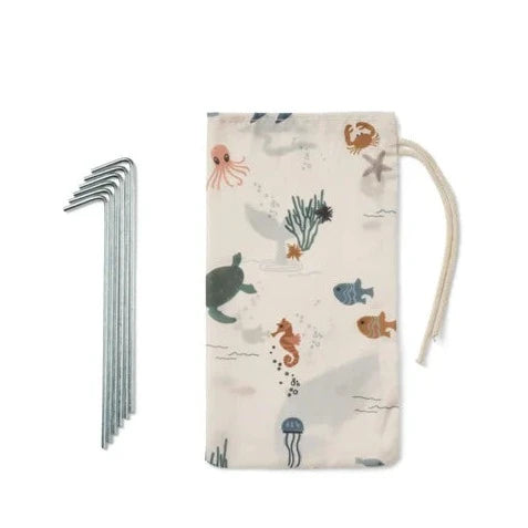Liewood - Cassie Pop Up Tent - Sea Creature /Sandy - Mabel & Fox