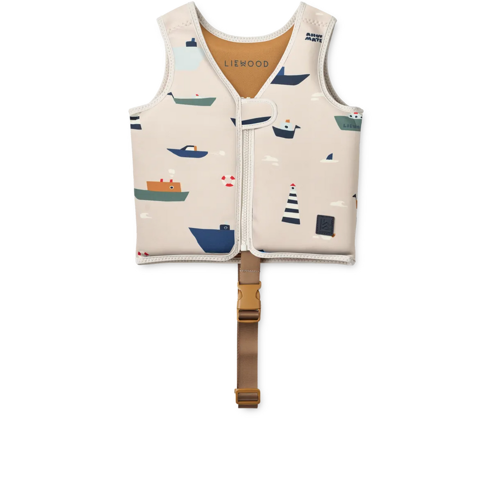 Liewood - Dove Swim Vest - Sailing / Sandy - Mabel & Fox