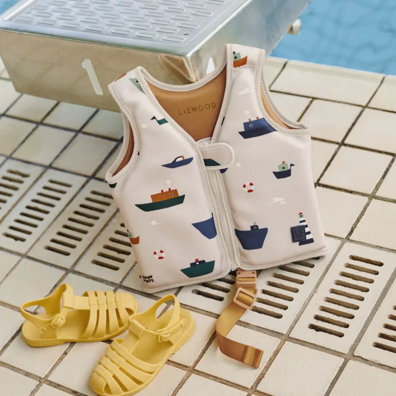Liewood - Dove Swim Vest - Sailing / Sandy - Mabel & Fox