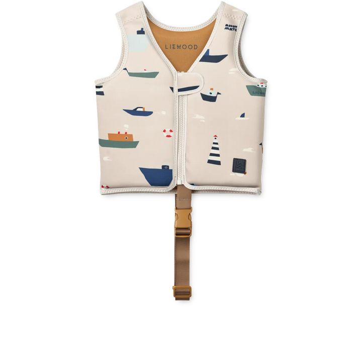 Liewood - Dove Swim Vest - Sailing / Sandy - Mabel & Fox