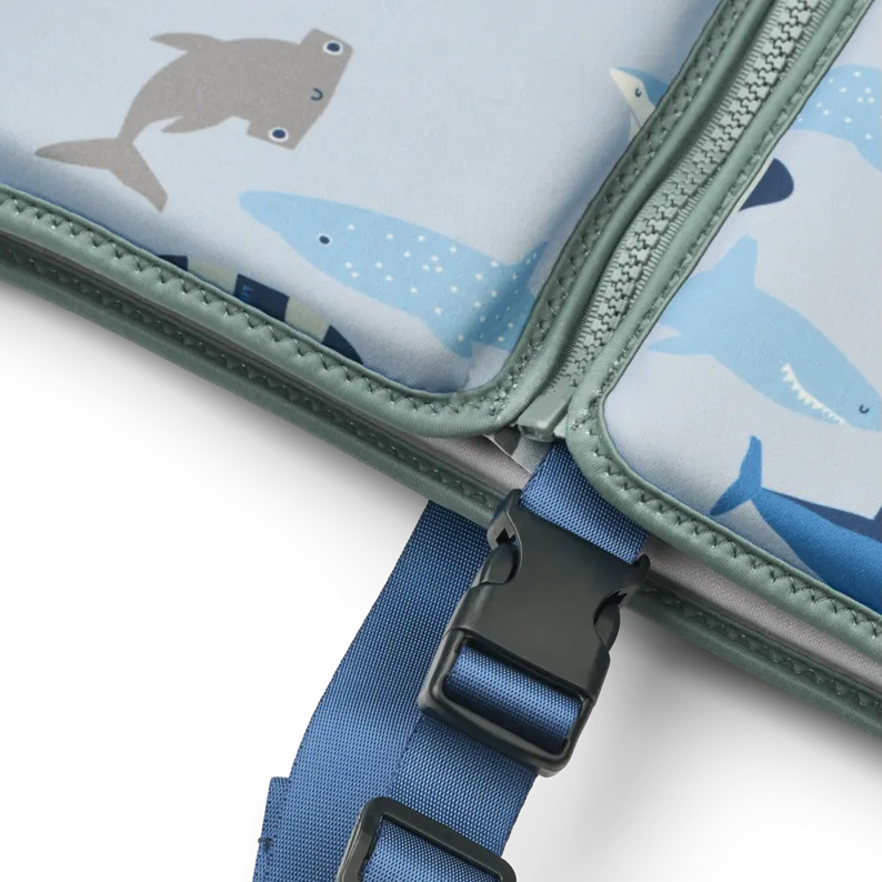 Liewood - Dove Swim Vest - Shark / Dove Blue - Mabel & Fox
