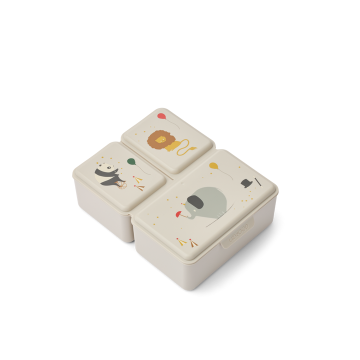 Liewood - Driss Lunchbox - Circus / Sandy - Mabel & Fox