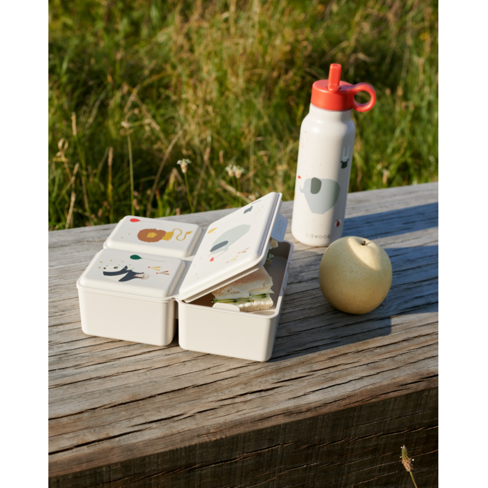 Liewood - Driss Lunchbox - Circus / Sandy - Mabel & Fox