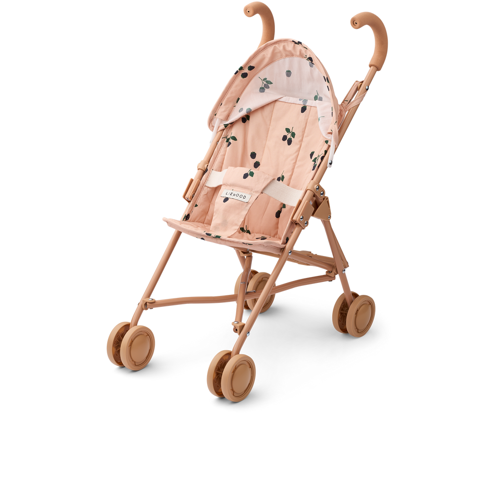 Liewood - Elsie Doll Stroller - Berry / Pale Tuscany - Mabel & Fox