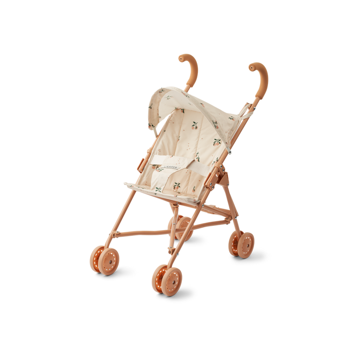 Liewood - Elsie Doll Stroller - Peach / Sea Shell - Mabel & Fox