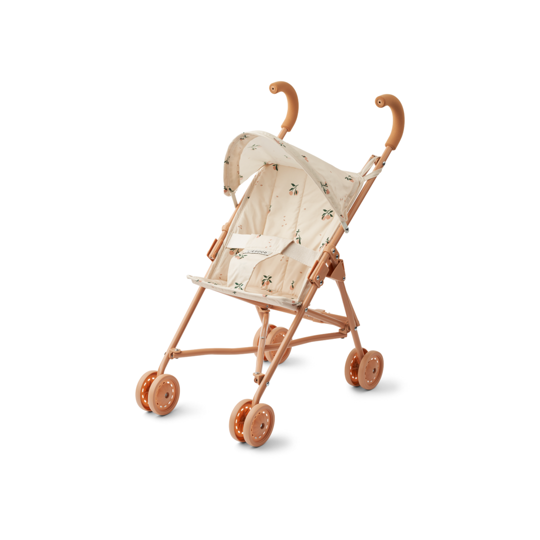 Liewood - Elsie Doll Stroller - Peach / Sea Shell - Mabel & Fox