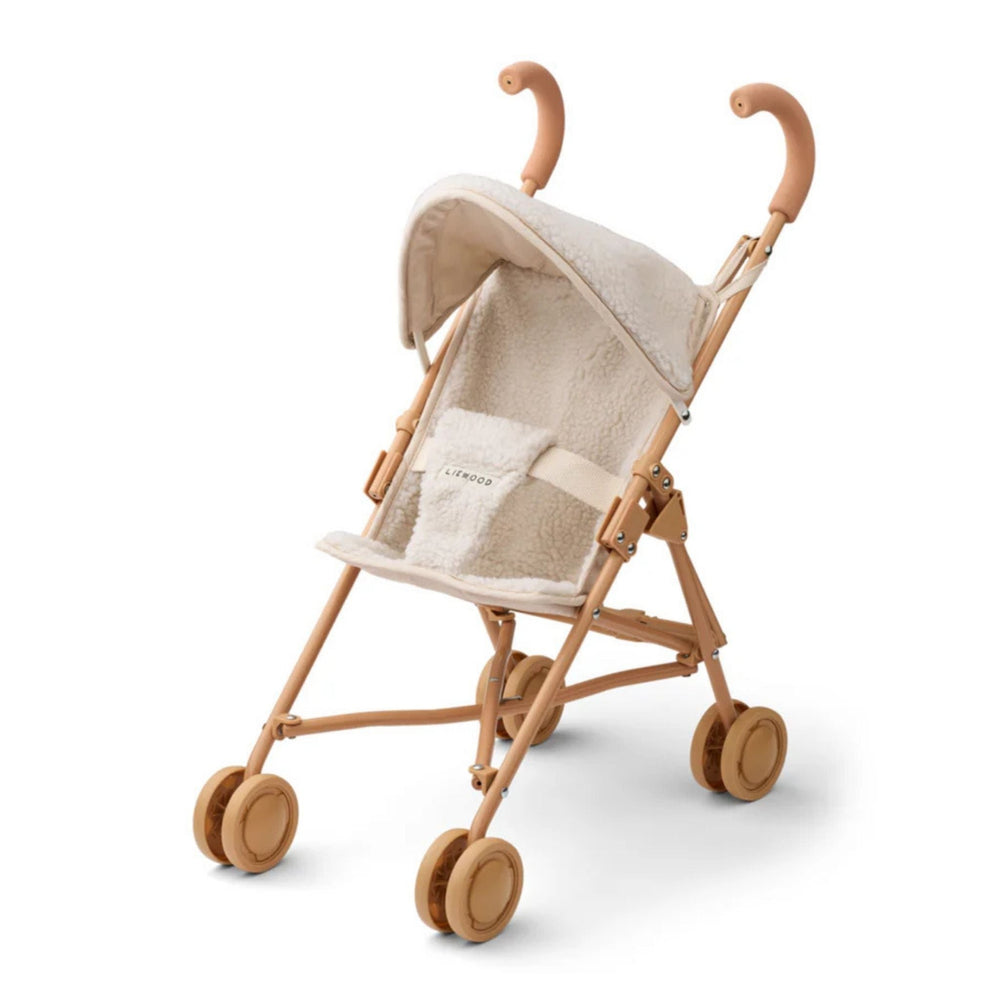 Liewood - Elsie Pile Doll Stroller - Sandy - Mabel & Fox