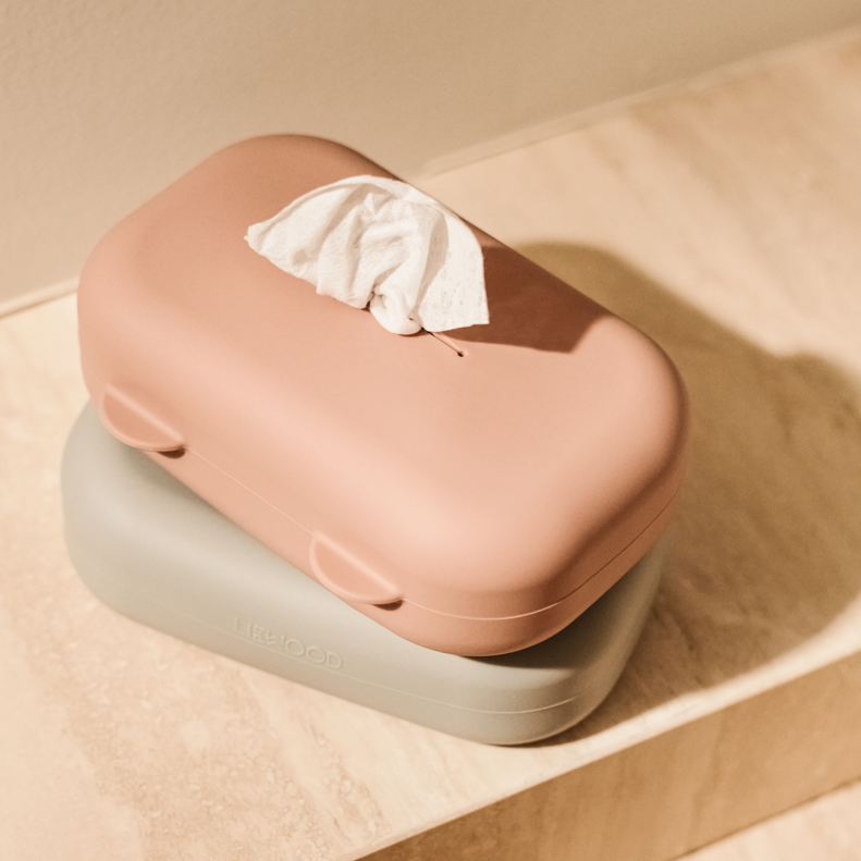 Liewood - Emi Wet Wipes Cover - Pale Tuscany - Mabel & Fox