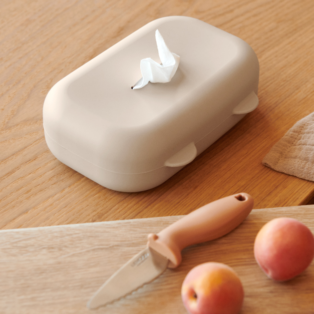 Liewood - Emi Wet Wipes Cover - Sandy - Mabel & Fox