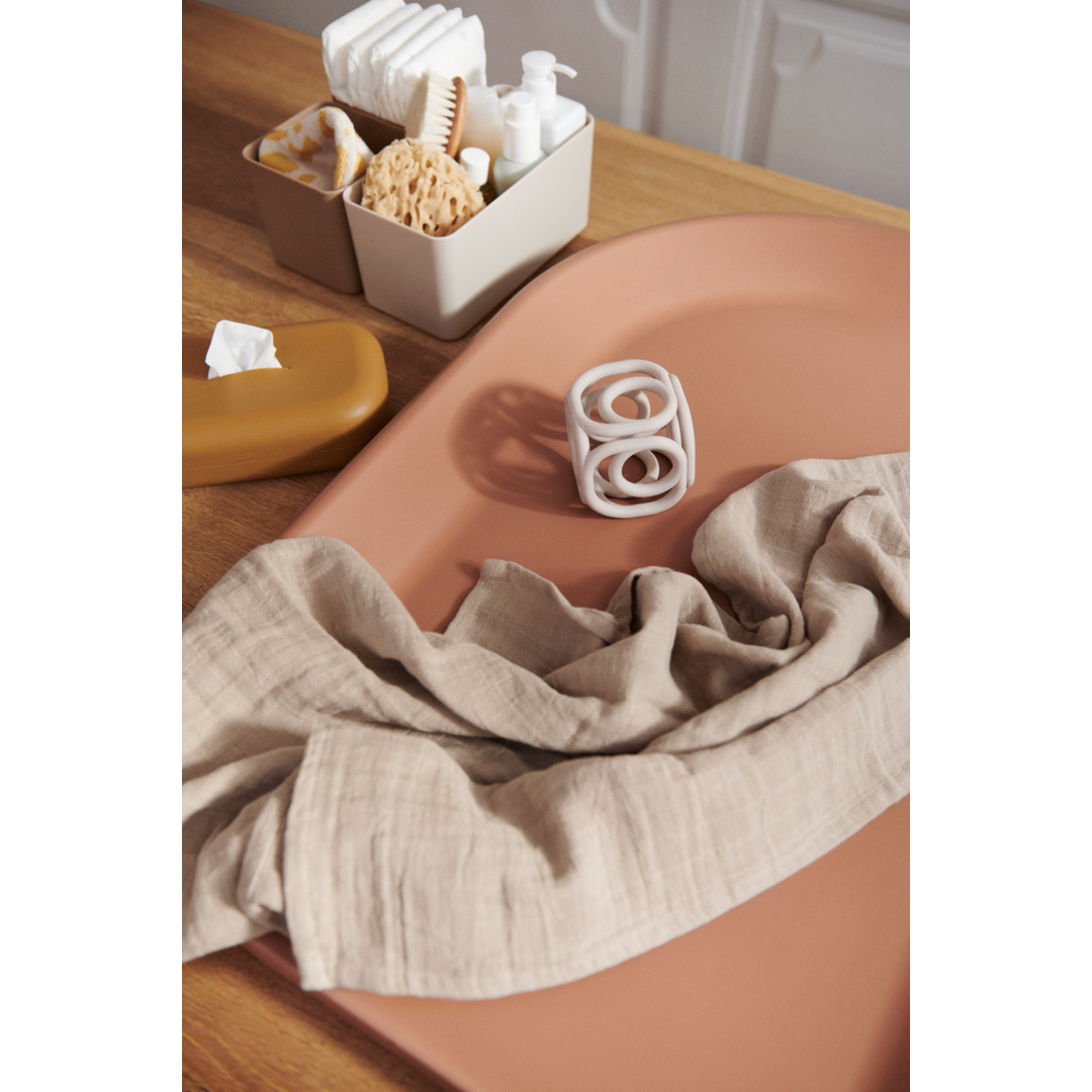 Liewood - Emi Wet Wipes Cover - Sandy - Mabel & Fox