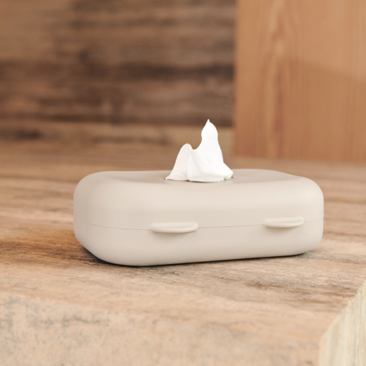 Liewood - Emi Wet Wipes Cover - Sandy - Mabel & Fox