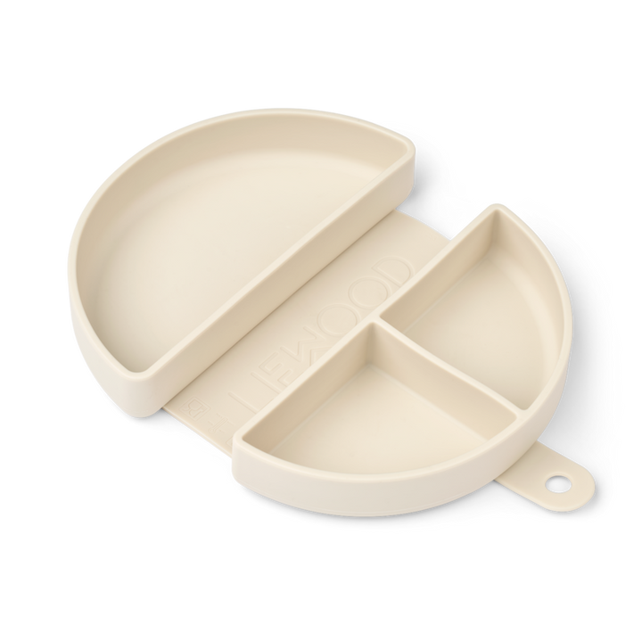 Liewood - Eugene Foldable Snack Box - Peach / Sea Shell - Mabel & Fox