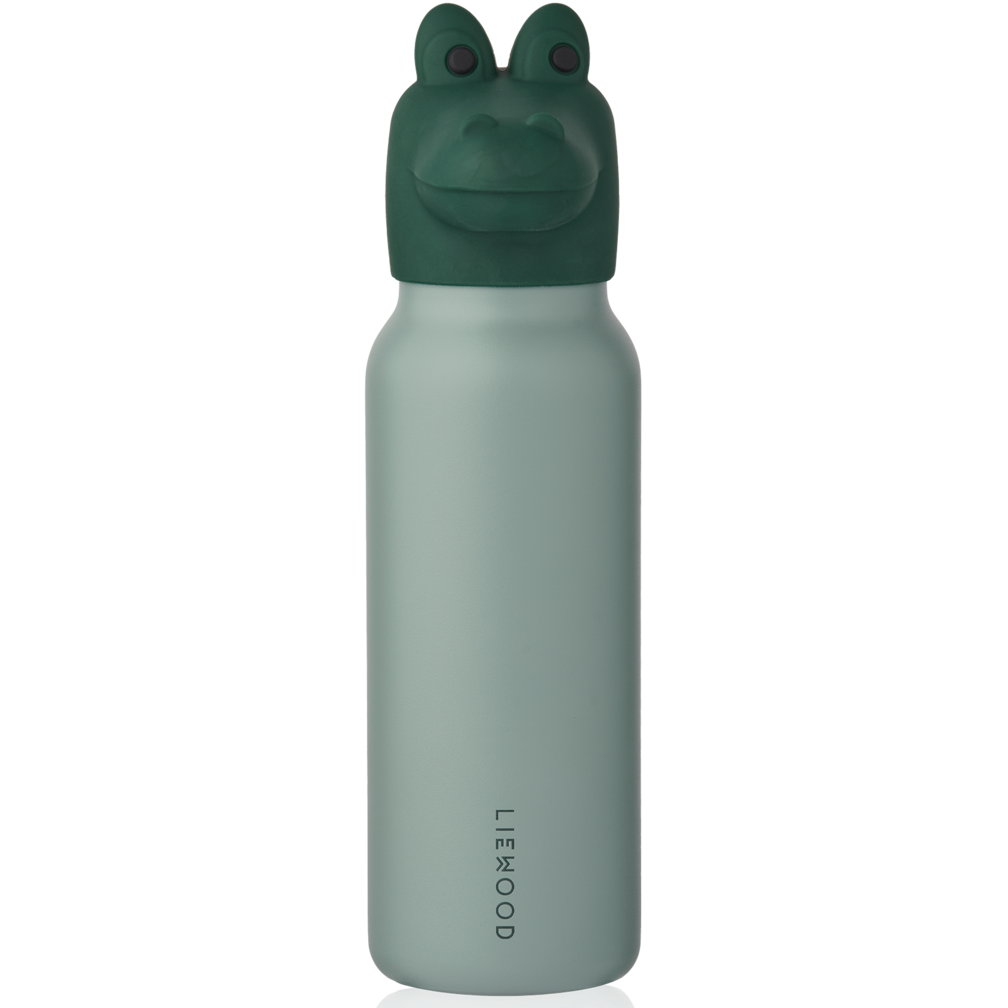 Liewood - Falk Water Bottle - With Crocodile Lid - 350 ml - Mabel & Fox